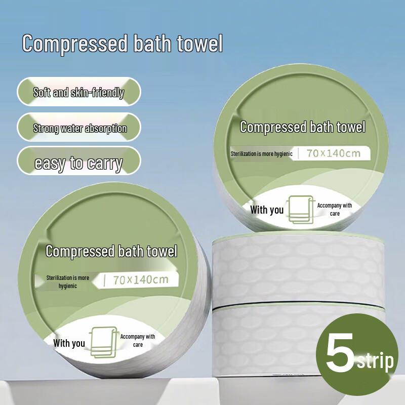 Disposable Compressed Bath Towels for Travel