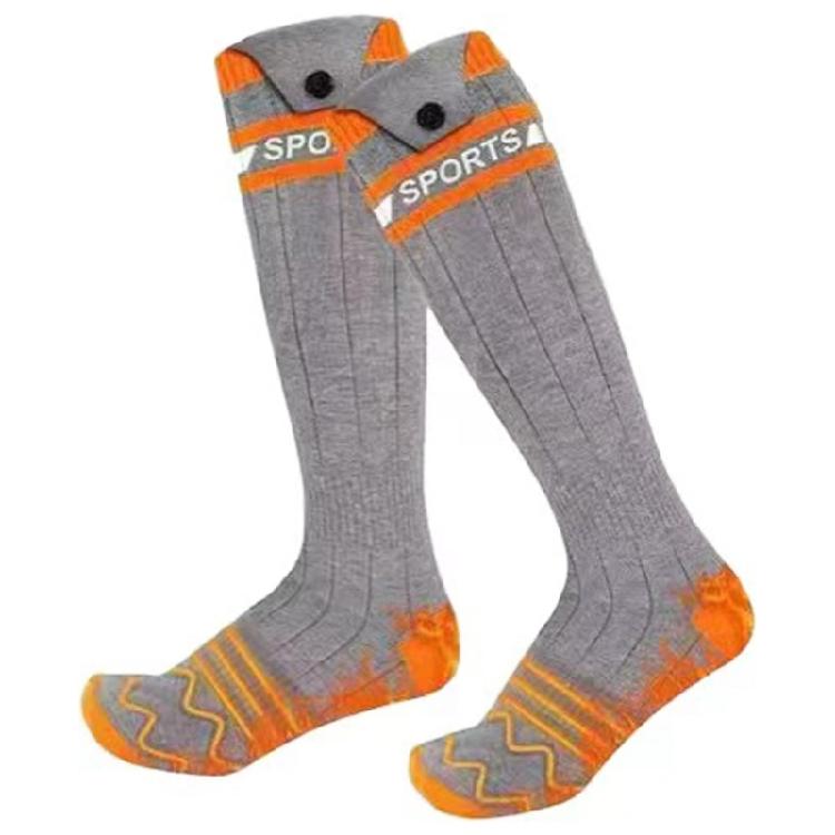 Multipurpose Electric Heated Socks with App Adjustment 5000mAh Battery Rechargeable Cotton Stockings for Cold Conditions