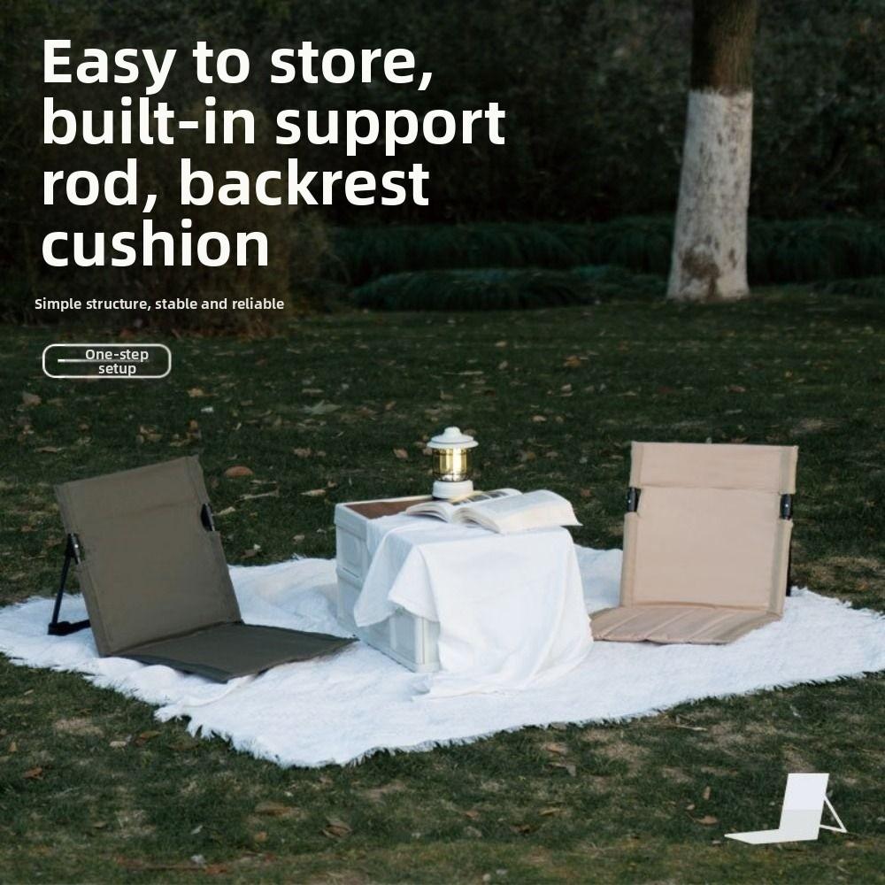 Aluminum Alloy Frame Foldable Camping Chair Oxford Cloth Material Comfortable Sitting Portable Folding Seat Backrest Chair
