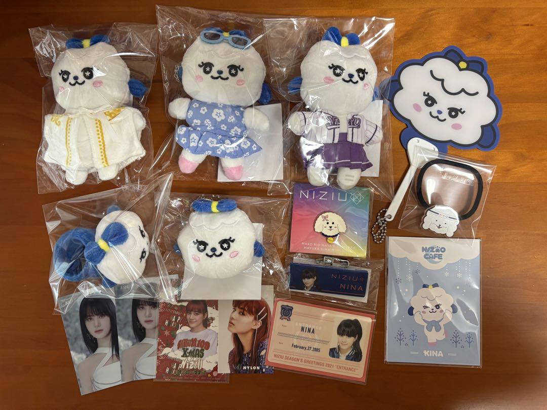 

[USED] Niziu Nijyu Nina Nina Kina Bag Charm Bag Charm 1st Anniversary