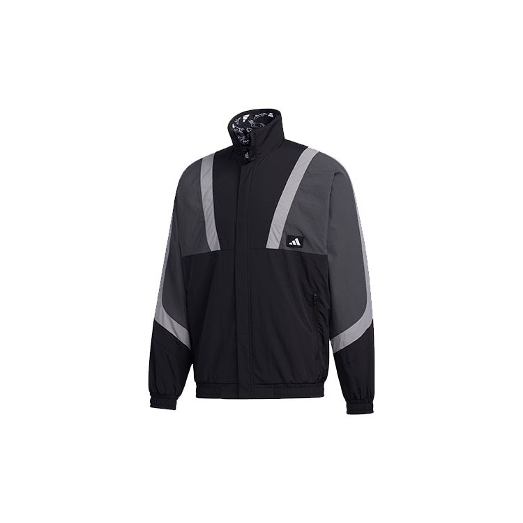 

Adidas двусторонняя спортивная куртка мужская верхняя одежда черная GM4401 M