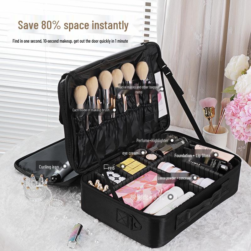 Women's Large Capacity Portable Makeup and Tattoo Tool Storage Bag