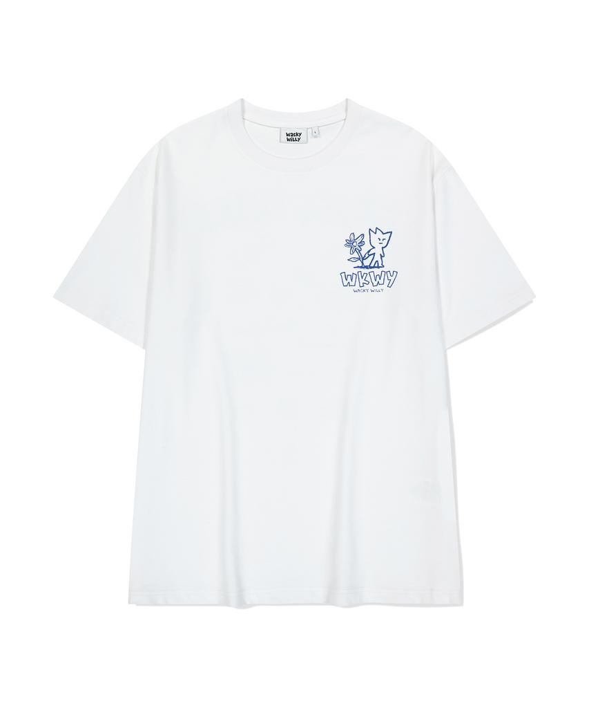 WACKY WILLY Sketch Graphic Short Sleeve T-Shirt (3 Colors)