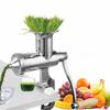 Extractor de suc de iarbă de grâu Juicer Squeezer Îmbunătățit din Oțel Inoxidabil Acționat Manual Randament Ridicat de Suc