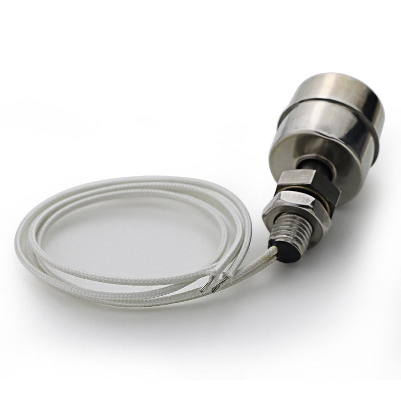 Sensor de Nivel de Líquido de Agua Vertical de Acero Inoxidable Controlador Interruptor de Sensor de Flotador Interno 45 mm Línea Controlador de Bomba Automático Tanque