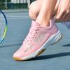 36-46 Paar Stoßdämpfende Rutschfeste Atmungsaktive Badmintonschuhe Tennisschuhe Tischtennisschuhe Sportschuhe