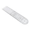 Angle Ruler Transparent Flexible Adjustable Geometry Measuring Tool for Artists Builders Designers Teachers Engineers