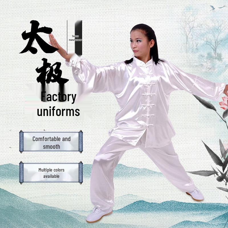 Tai Chi Suit for All Ages: Men's, Women's & Children's Practice and Performance Set