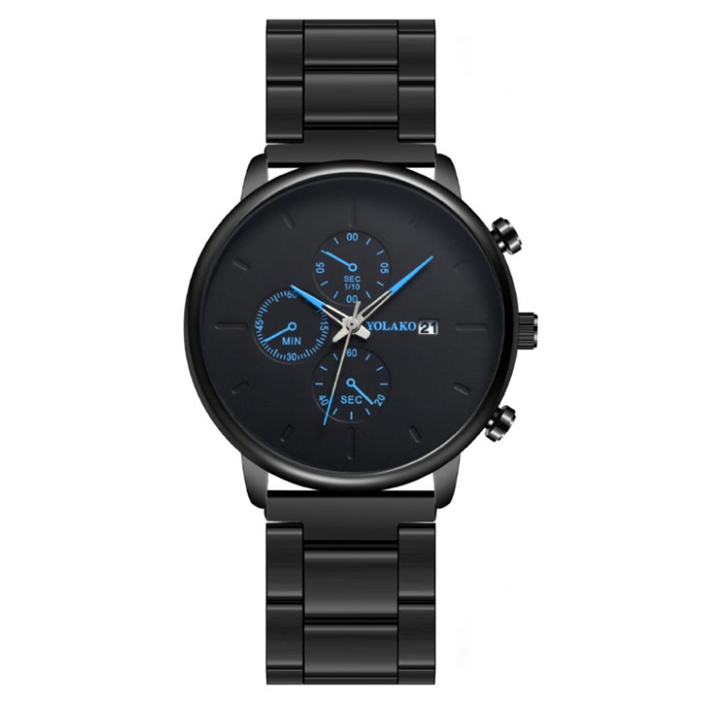 Men's Luminous Running Alarm Clock Watch