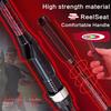 New 1.8m Telescopic Fiberglass Fishing Rod with Reel and Line - Straight Handle Lure Short Sea Rod