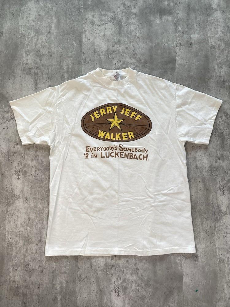 Jerry Jeff Walker Everybody Somebody in Luckenbach Unisex Concert S to 5XL B044 Unisex T-Shirt S