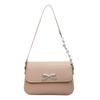 Trend Early Spring Fashion Solid Color Design Foreign Korean Version Bow Casual New Crossbody Portable Small Square Bag