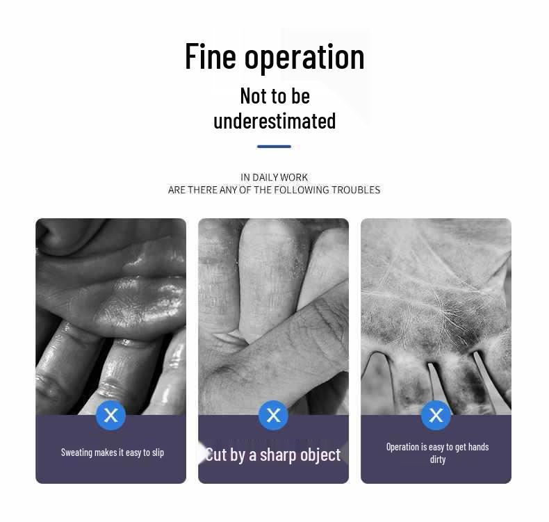 36 Pairs Thin White Nylon PU Coated Anti-Static Gloves - Durable, Dust-Free Labor Protection