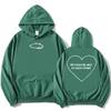 Nice To Each Other Hoodies Olivia Dean Singer Graphic Sweatshirts Long Sleeve Fleece Hooded Pullovers Fashion Women Hoodie