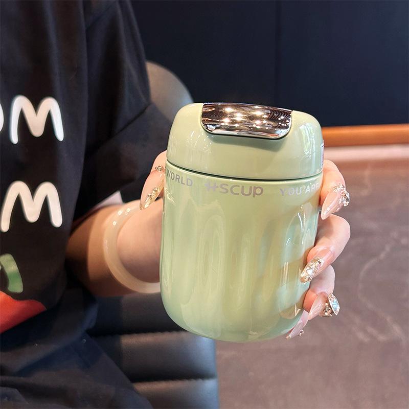 220ml Mini 316 Stainless Steel Portable Thermos Cup Vacuum Thermal Insulation Pocket Cup Small Water Bottle for Espresso
