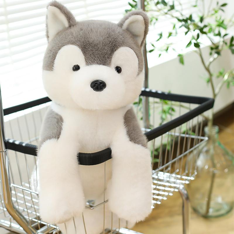 Cute Husky Plush Toy Pillow Kids Gift Soft Cartoon Stuffed Animal