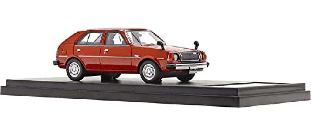 Hi Story Scale Mazda FAMILIA Super Custom Grand Prix Red Finished Product 1/43 (1978)