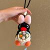 Pingu Penguin Plush Keychain Cute Doll Backpack Pendant Creative Animal Toy Bag Accessories Kawaii Anime Figure Girls Christmas