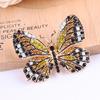 Butterfly Brooch Pin Gold Women Dress Wedding Bridal Brooch Pin