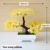 The Pine Artificial Greeting Guests Potted Plant Indoor Use For Desktop Decor