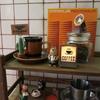 Japanese ZAKKA Gramophone Cat Retro Record Player Miniature Resin Ornament