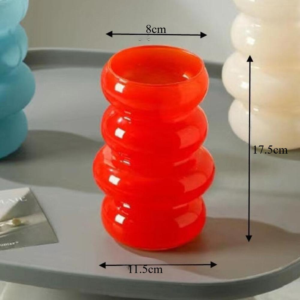 Minimalist Glass Vase Light Luxury Floral Arrangement Creative Ornament Nordic Home Decor Wedding Decoration Flower Pot Gift