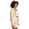 Sweatshirt à capuche zippé femme Urban Classics Organic Terry - jaune - XS