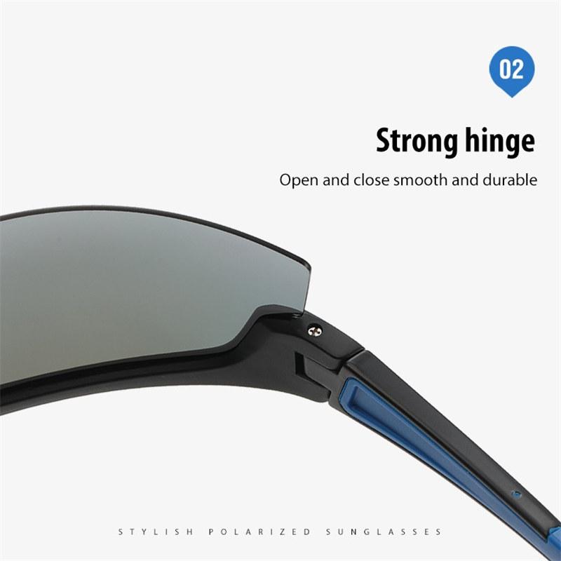 Acquista AORON Occhiali da sole polarizzati con montatura colorata - Main Image