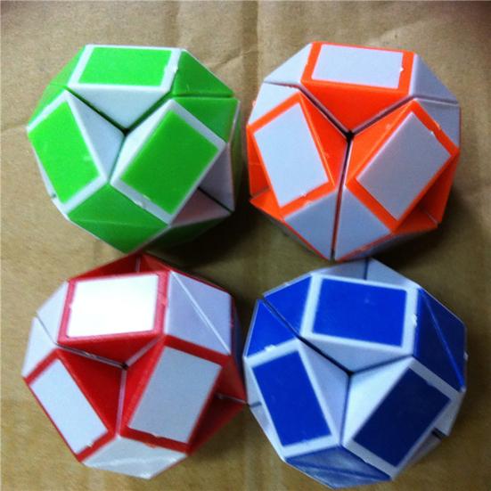 Mini Magic Snake Cubes Twist Puzzle Brain Teaser Kids Adults Toy Party Supplies