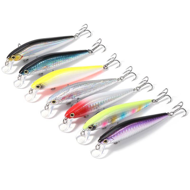 Long-Casting Sinking Minnow with Reinforced Hook, Available in 4g, 7g, 10g, 14g