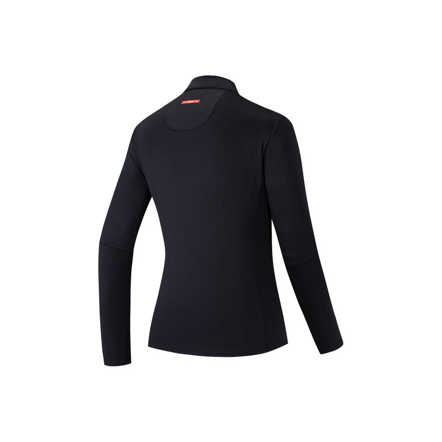 Anta Training Series Simple Stand Collar Letter Casual Versatile Comfortable Sports Knit Top Women Tops 162547406-3