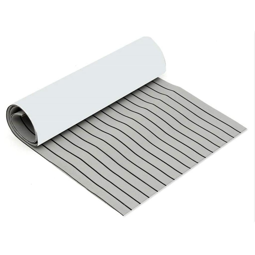 3000x900x6mm Self-Adhesive EVA Foam Boat Yacht RV Caravan Marine Flooring Faux Teak Boat Decking Sheet Floor Decor Mat