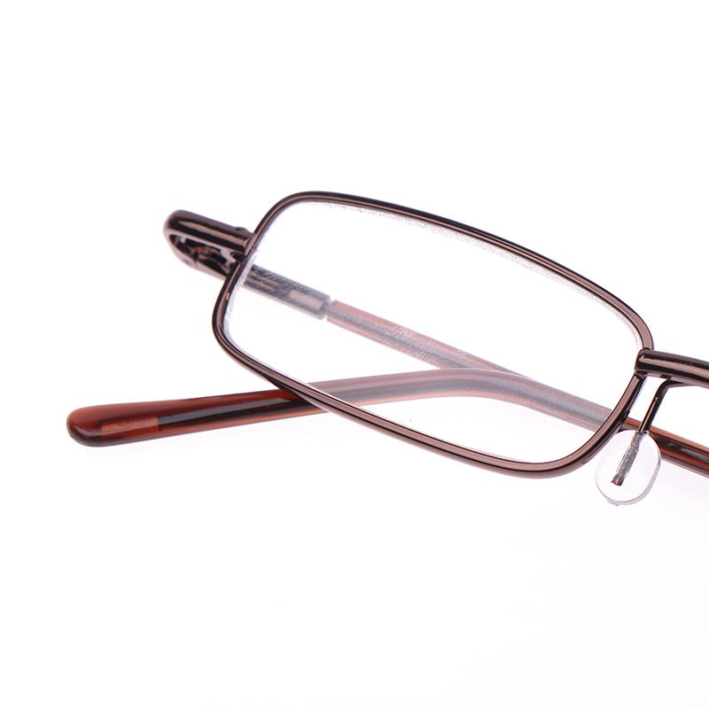 Элегантные портативные мини-очки для чтения с металлической оправой для ручек — фото 17