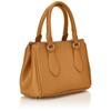 Sac cabas - Christian Lacroix - Eternity 13 - Cognac - PU/synthétique - 19x28x13cm