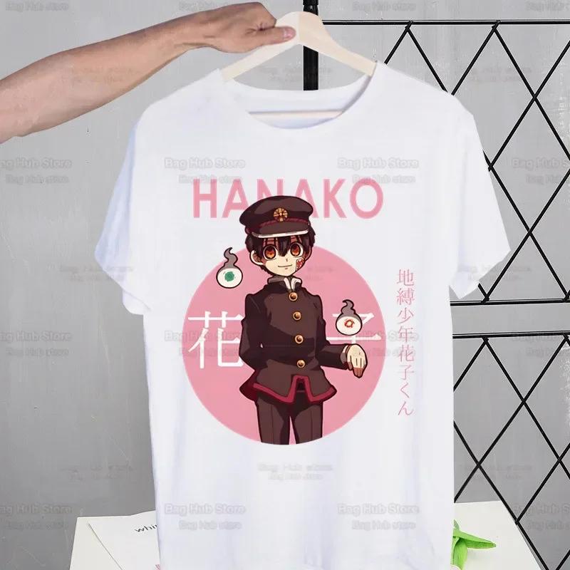 Anime Toilet Bound Hanako Kun Comics Woman Print Harajuku Summer Tshirts Casual Round Neck Short Slee Top Tee Shirt,Drop Ship