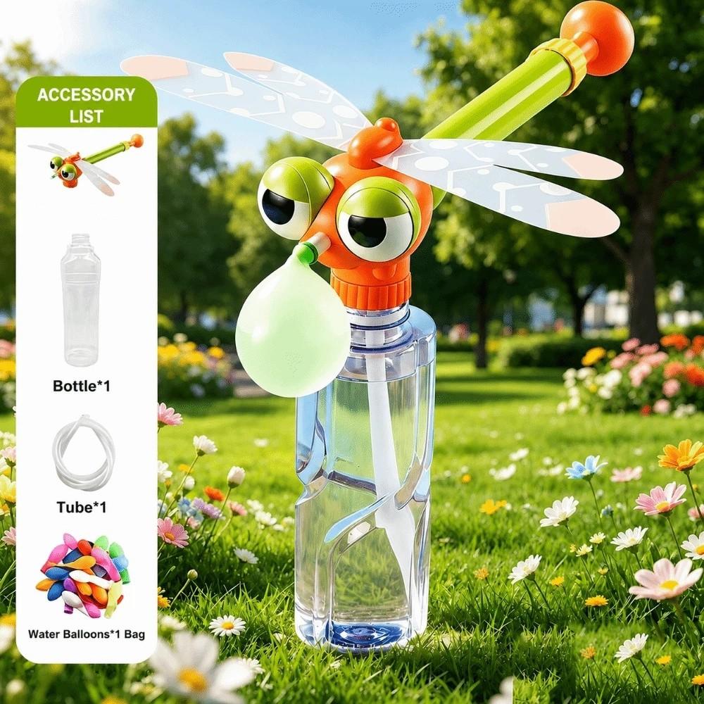 Quick Fill Water Blaster Toy Dragonfly Design Water Spraying Toy Balloon Water Blaster  Outdoor