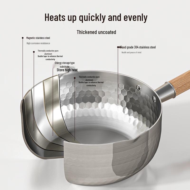 OUPAI Yukihira Non-stick Milk Pot