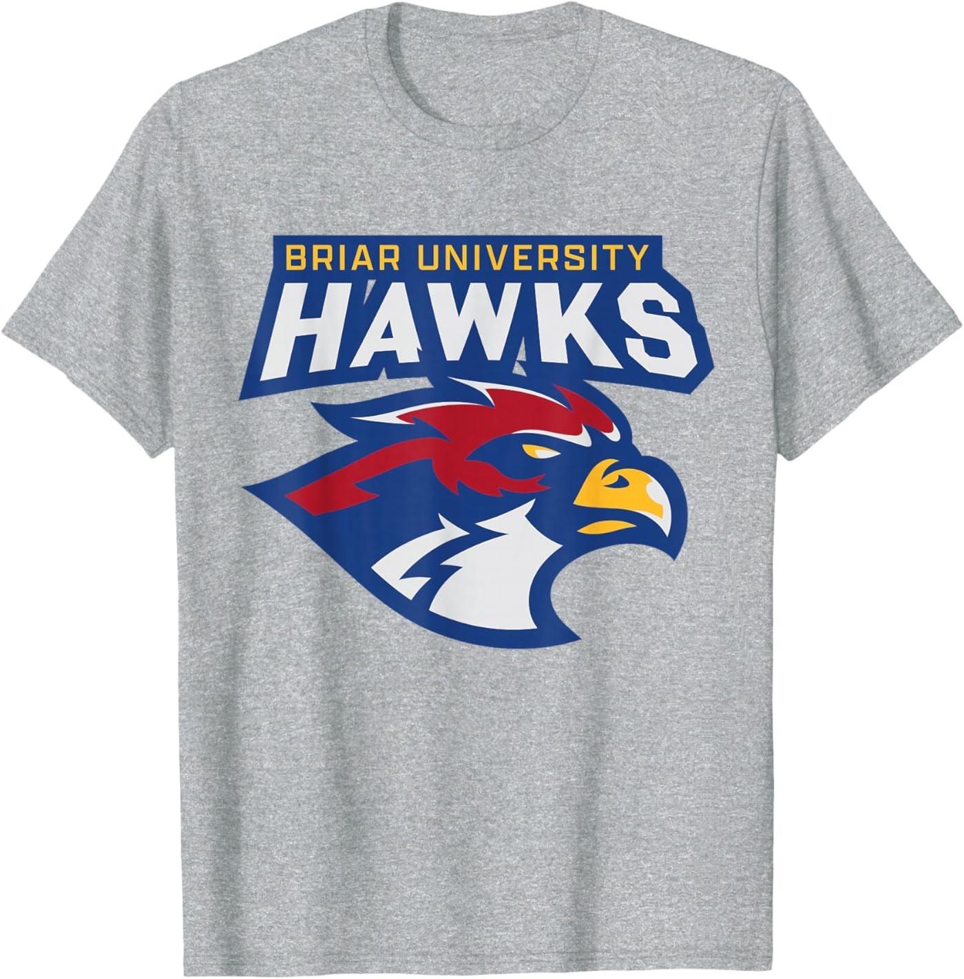 Briar University Hawks T-Shirt S разноцветный