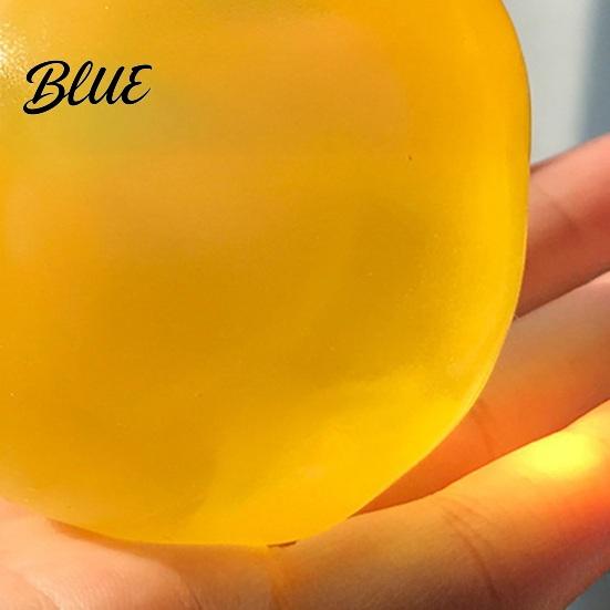 Coconut Oil Squeeze Ball 1/6Pcs Shapeable Anxiety Relief DIY Moldable Stress Portable Toy Slow Rising Stretchy Transparent Sensory Fidget