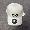 New Alphabet Baseball Cap Fashion Casual Versatile Outdoor Travel Shade Sun Protection Men's and Women's Sun Hats