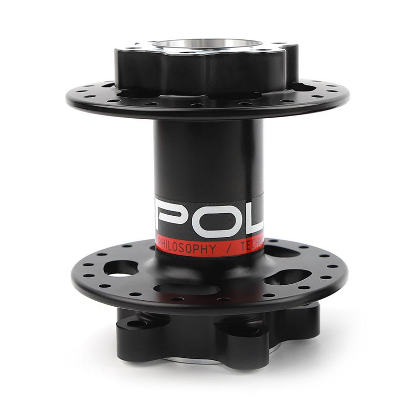 POLSO CNC Aluminum Electric Motorcycle Disc Brake Hub with Six-Bolt, 32H/36H Compatibility, and 10G Spokes
