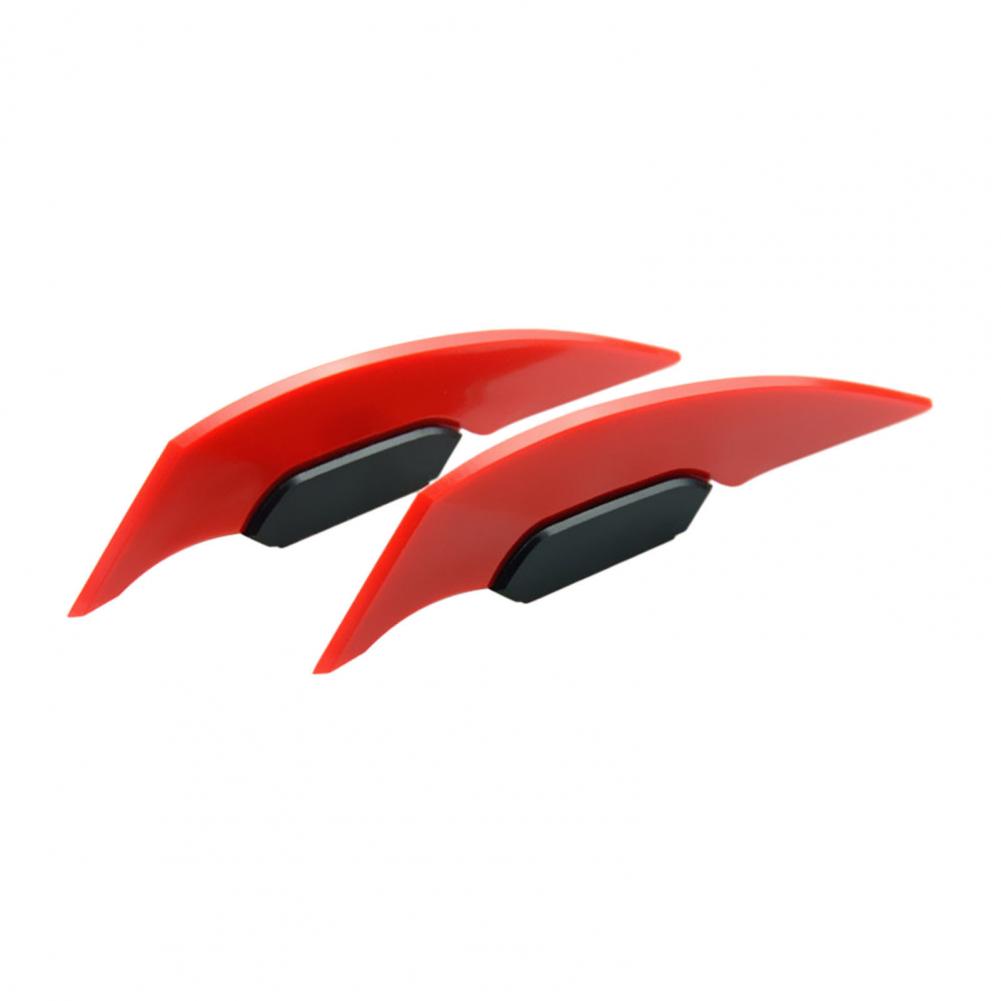 Fixed Wing Spoiler for Motorcycle Outstanding Texture Wing for Bike Universal Motorcycle Winglet Spoilers for Electric Bikes
