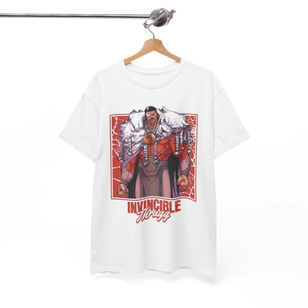 

Invincible Grand Regent Thragg graphic unisex shirt,Summer vintage Y2k Men s fashion oversize O-neck T-shirt 3XL