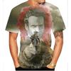 Summer Men's Printed Fashion Horror Cool Personalized Street T-shirt