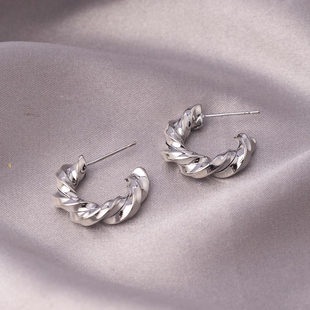 Cercei cu ac din argint 925: Cercei Stud & Hoop Versatili de Lux High-end pentru Navetă și Stil