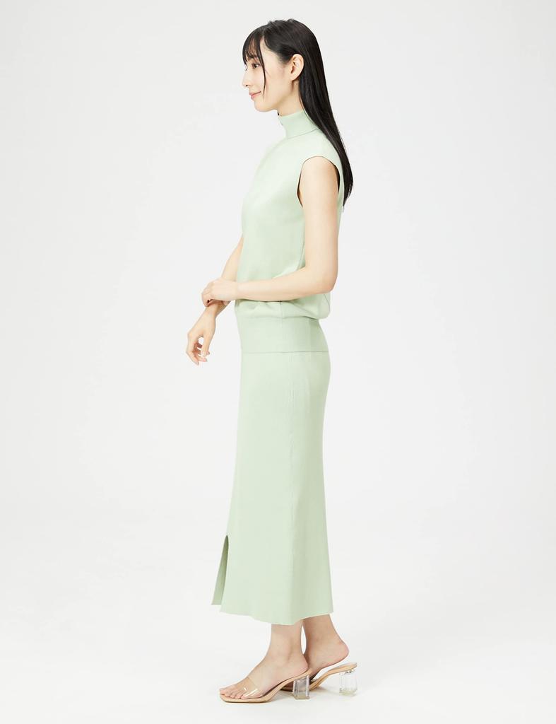 Mira Owen Turtleneck with Front Slit Skirt Knit Set 09WNO224001 MNT 1 Women's