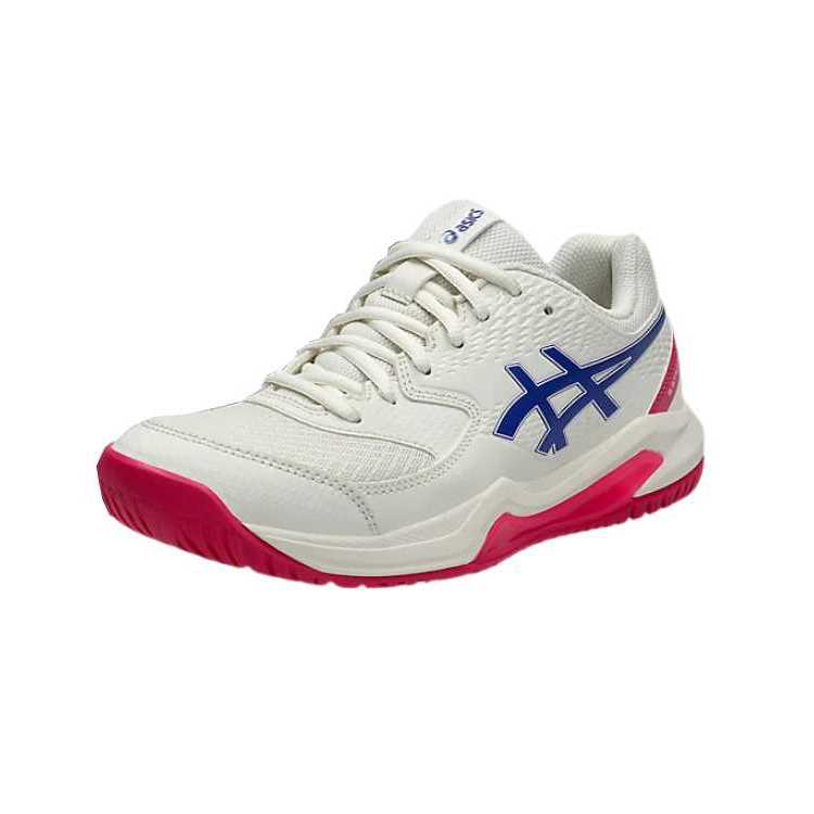 Asics Gel-Dedicate 8 Comfortable Versatile Fashionable Low-Top Tennis Shoes Women Sneaker Beige 1042A237-105