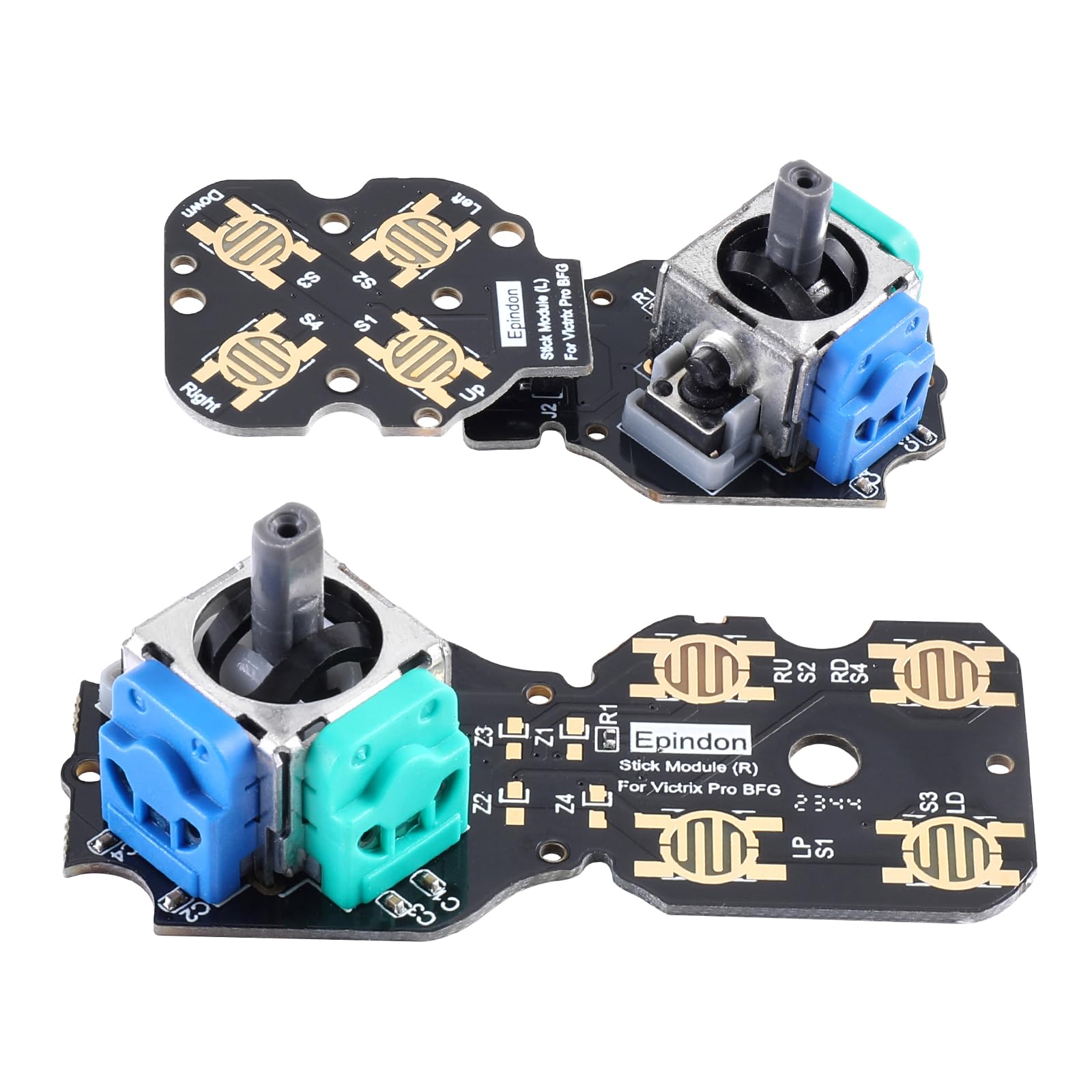 

Epindon Stick Module Set for Victrix Pro BFG (Hall Effect, Standard Tension, Left and Right) чорний