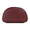 New COACH Dempsey Fabric With Cow Leather Backpack Medium Size Women's Burgundy & White CE601-IMMZI