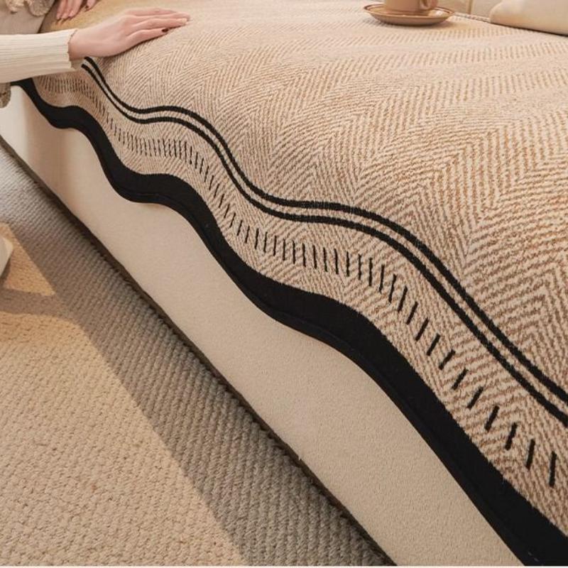 Advanced Alien Sofa Cover Chenier Four Seasons Universal Sofa Mat Fixed Anti Slip Multi-purpose Mat Living Room Bed Mat